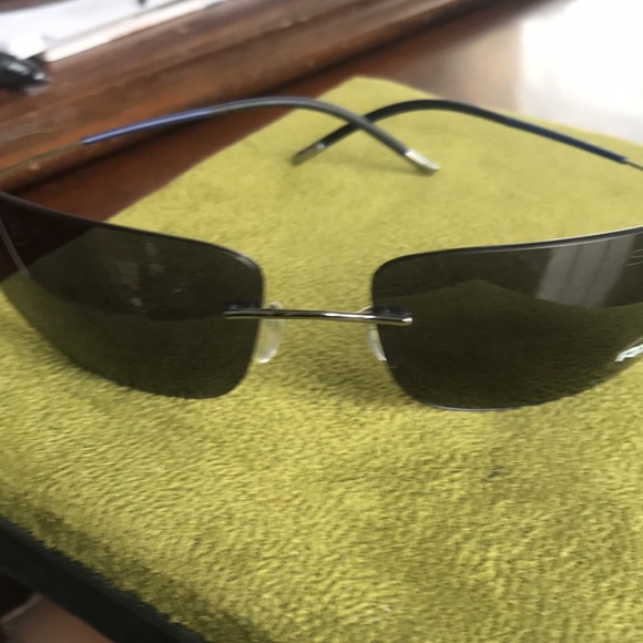 Silhouette Rimless Men’s Sunglass silver - Picture 2 of 5